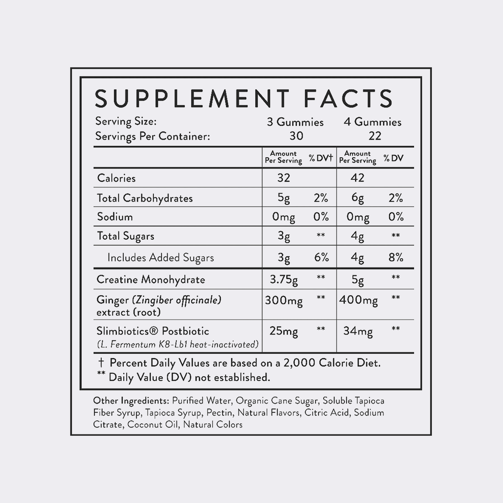 NERINT® TONE Creatine Body Composition Gummies